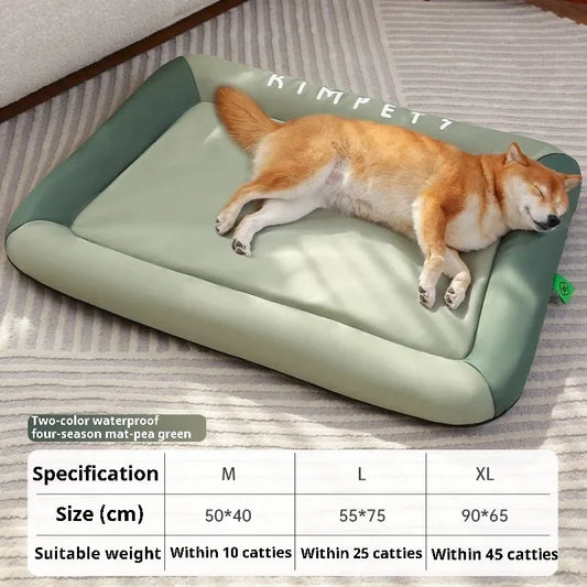 Four Season Square Dog Bed for Large Dog Mattress Thickened Dog Bed Oxford Fabric Waterproof Sofa Pet Dog Supplies