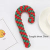 Christmas Dog Toy Pet Cotton Rope Knot Interactive Dog Toys Ball for Puppy Chihuahua Large Dogs Toothbrush Chew Dog Accessories