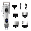Professional Dog Hair Clipper All Metal Rechargeable Pet Trimmer Cat Shaver Cutting Machine Puppy Grooming Haircut Low Noice