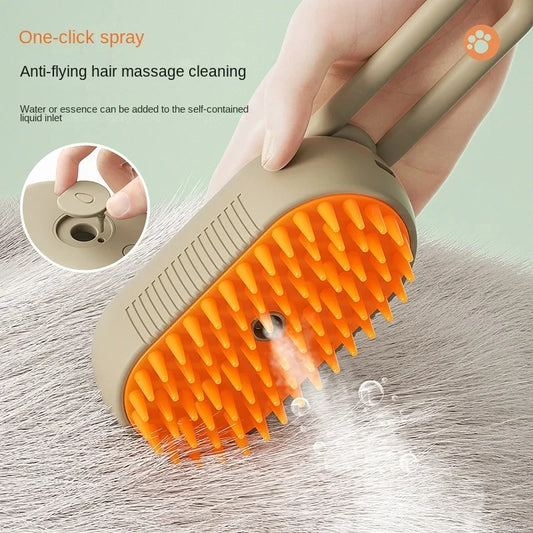 NONOR Cat Steam Brush Steamy Dog Brush 3 in 1 Electric Spray Cat Hair Brushes for Massage Pet Grooming Comb Hair Removal Combs