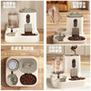 Pet feeder Automatic drinking water feeding Cat food bowl Large capacity integrated dog feeding bowl Cross-border wholesale