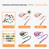 Pet Leash Explosion-Proof Waist Bag Portable Dog Running Reflective Leash