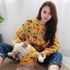 Family Dog Clothes Corgi Shiba Inu Bulldog Fashion Pet Dog Hoodies Small Dogs Sweatshirts Dog And Owner Matching Outfits
