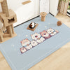 VIKAMA dog food mat and cat mat Waterproof Dog Food Mats for Floors Pet Food Mat Wear-resistant Cat Mat Dirt Repellent