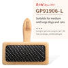Fenice Wooden Dogs and Cats Slicker Brush for Removing Mats Tangles and Loose Hair Pet Grooming Comb for Long or Short Hair Dogs