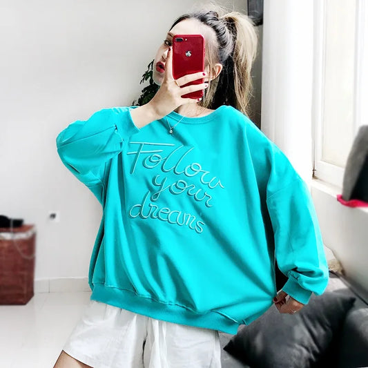 Matching human and pet apparel Matching clothing for small and adult dogs Embroidered text, fashionable sweatshirt  for travel