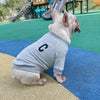 The New  Pet Clothes  Dog Costume Embroidery Crew Neck Parent-child Wear Spring and Autumn Pure Cotton Three Colors Seven Sizes