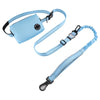 Pet Leash Explosion-Proof Waist Bag Portable Dog Running Reflective Leash