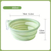 Pet Portable Foldable Bowl for Outdoor, Hanging Pet Drinking Water Feeding Silicone Bowl, Can be Used for Cats and Dogs