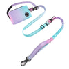 Pet Leash Explosion-Proof Waist Bag Portable Dog Running Reflective Leash